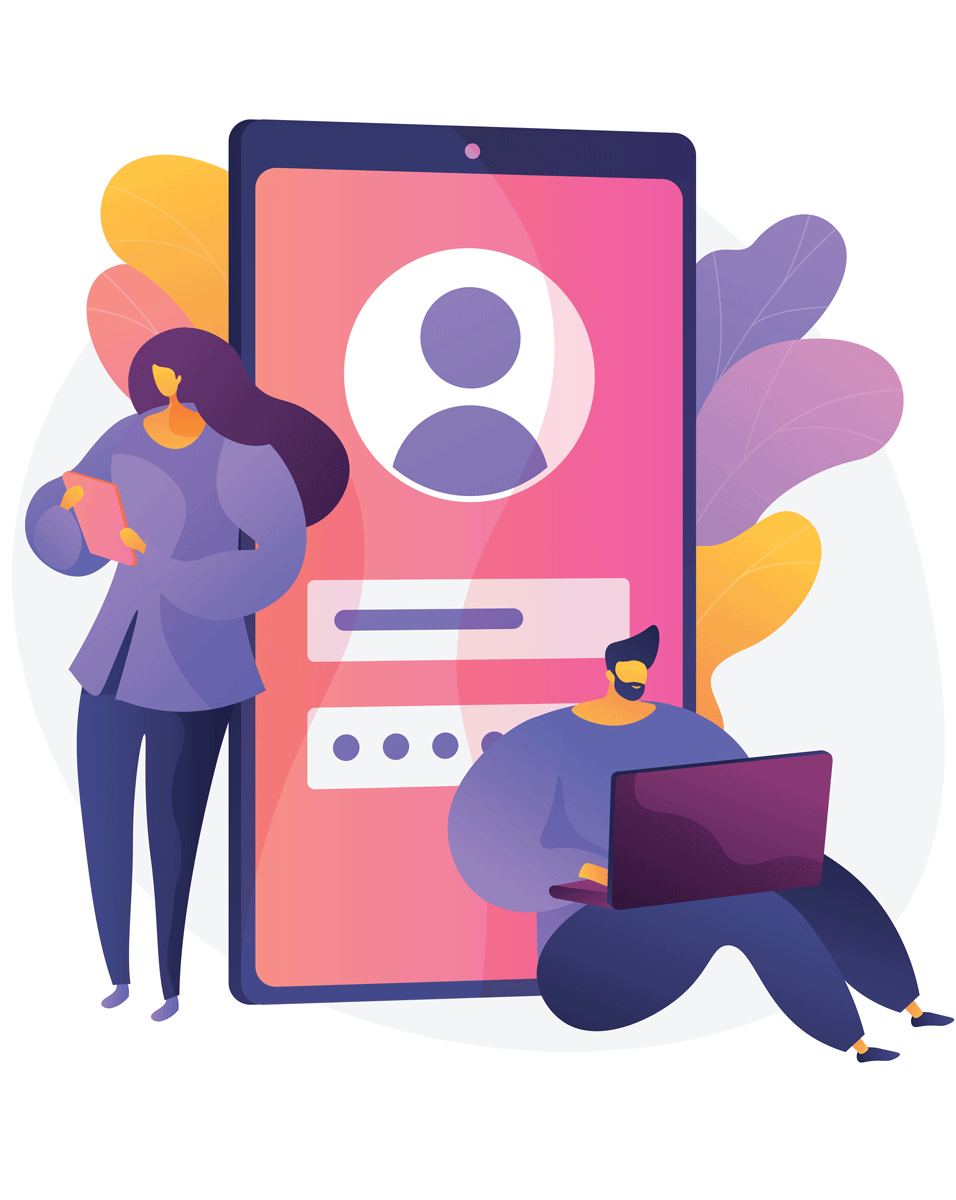 login form